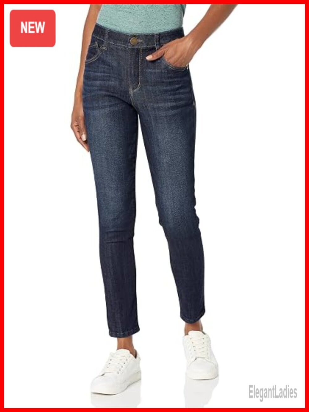 Women's Petite High Rise Jegging with Ab Solution Technology